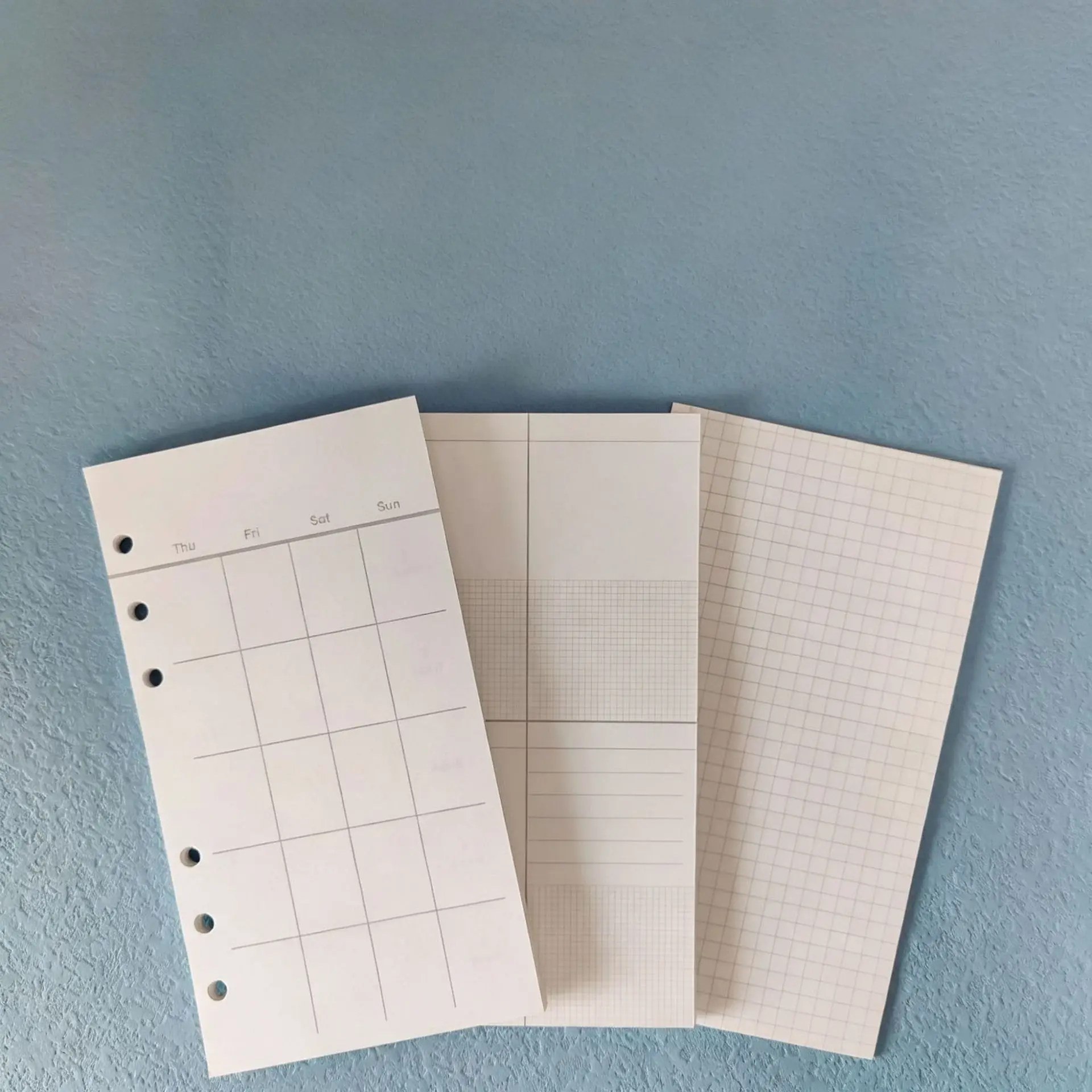 A5 Spiral Dotted Grid Notebook - Cuaderno de Hojas Sueltas A5 A6