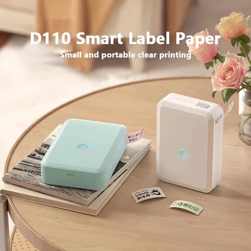 Mini Pocket Thermal Printer Paper Roll - Niimbot D110 Mini impresora de etiquetas