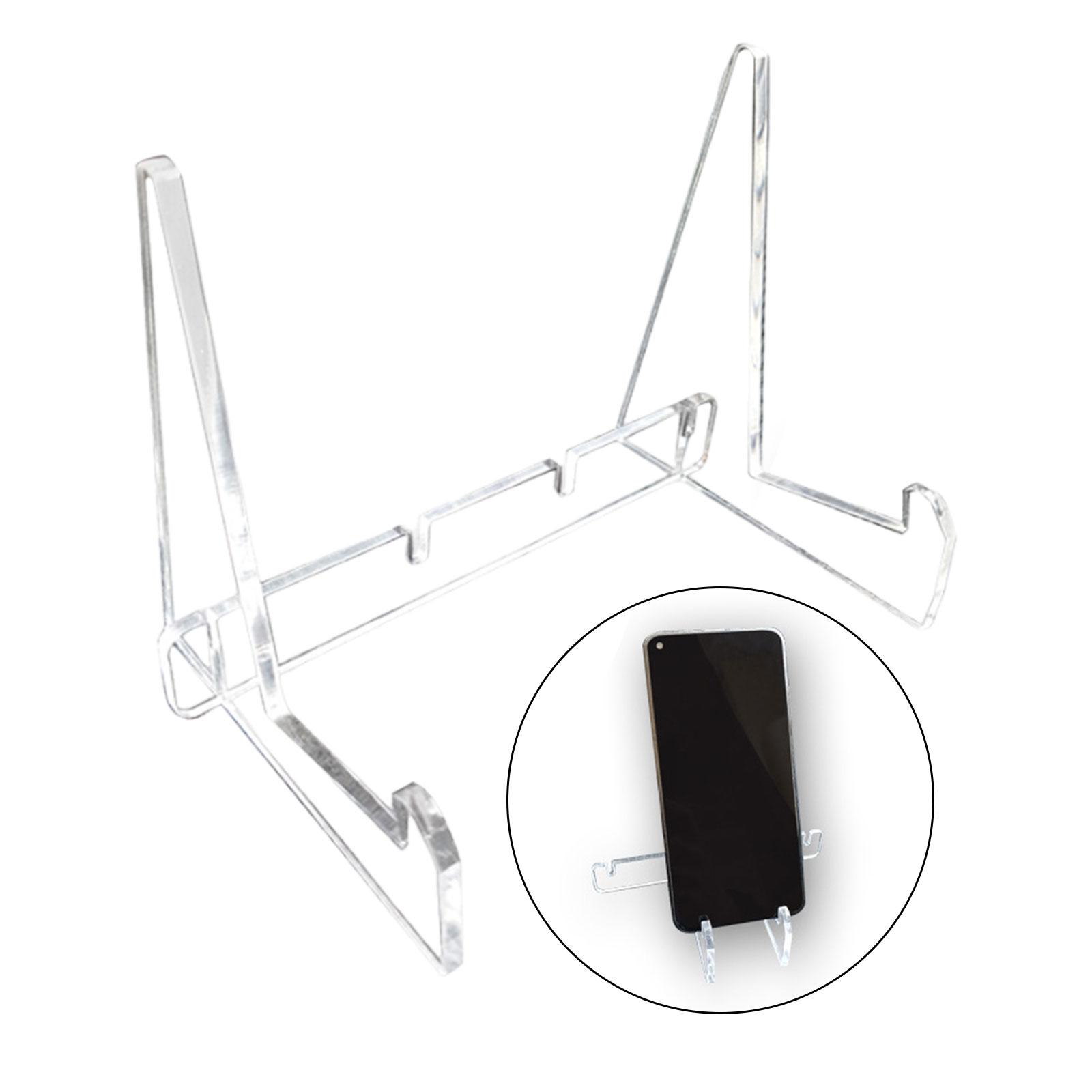 Clear Acrylic Book Stand Holder - Soporte de acrílico para libros, soporte