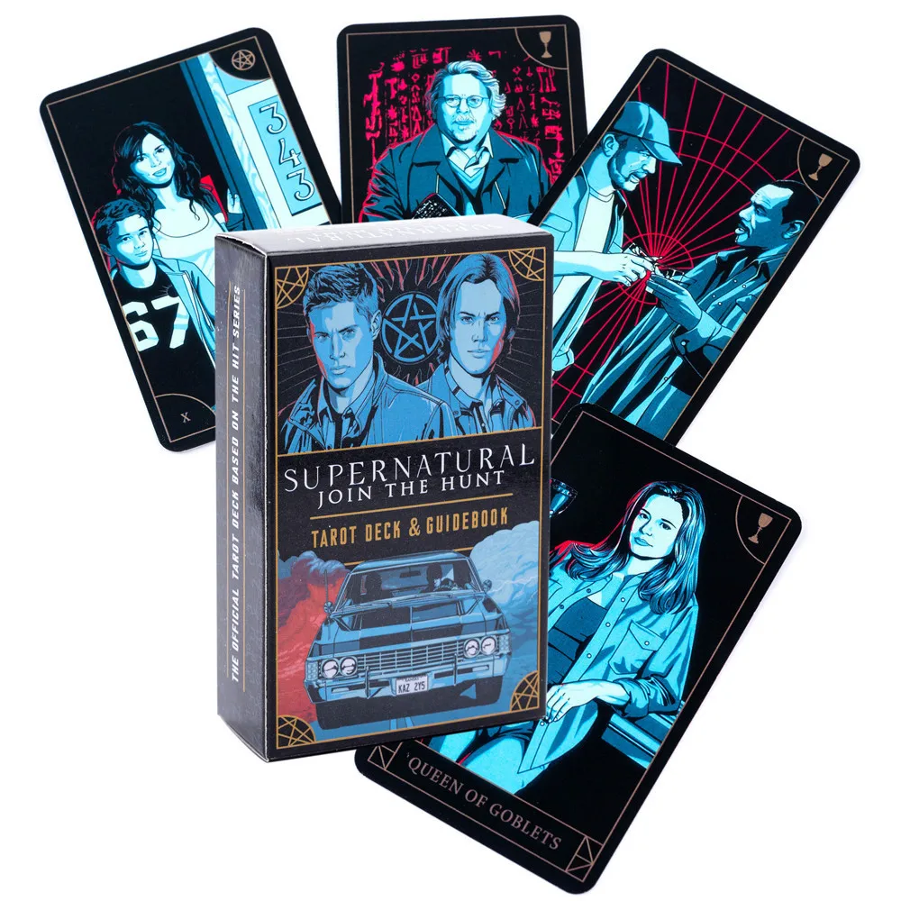 Tarot Deck With Guidebook - Baraja de Tarot Sobrenatural y Guía,