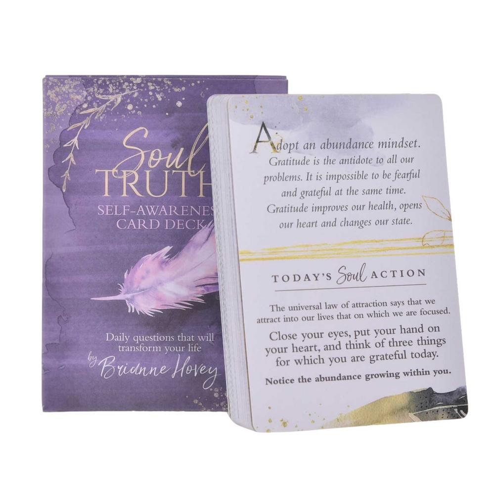 Tarot Deck With Guidebook - Baraja de cartas de autodeciencia Soul