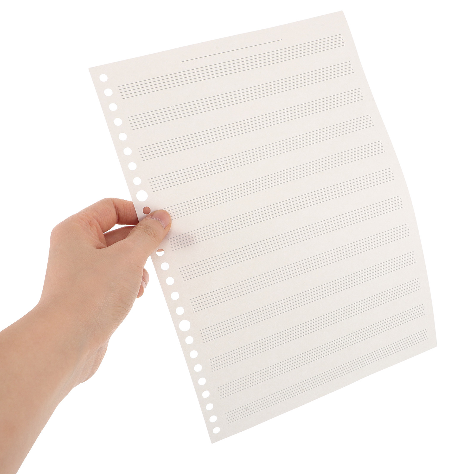 Blank Sheet Music Notebook - Cuaderno de partituras para guitarra, papel