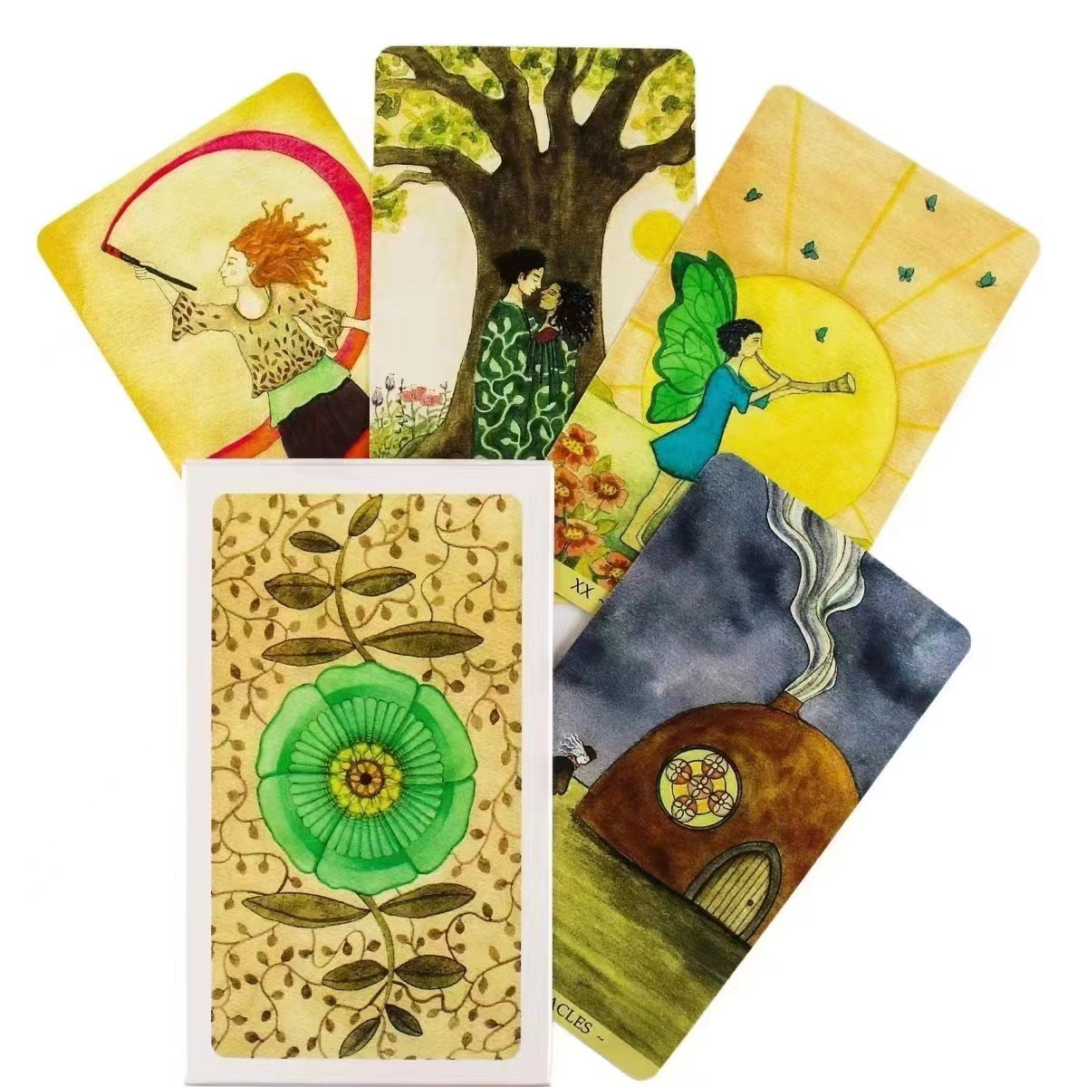 Tarot Deck With Guidebook - Cartas de Tarot originales, duraderas, baraja