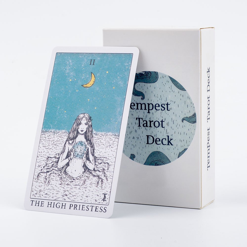 Tarot Deck With Guidebook - Baraja de Tarot Tempest con temática
