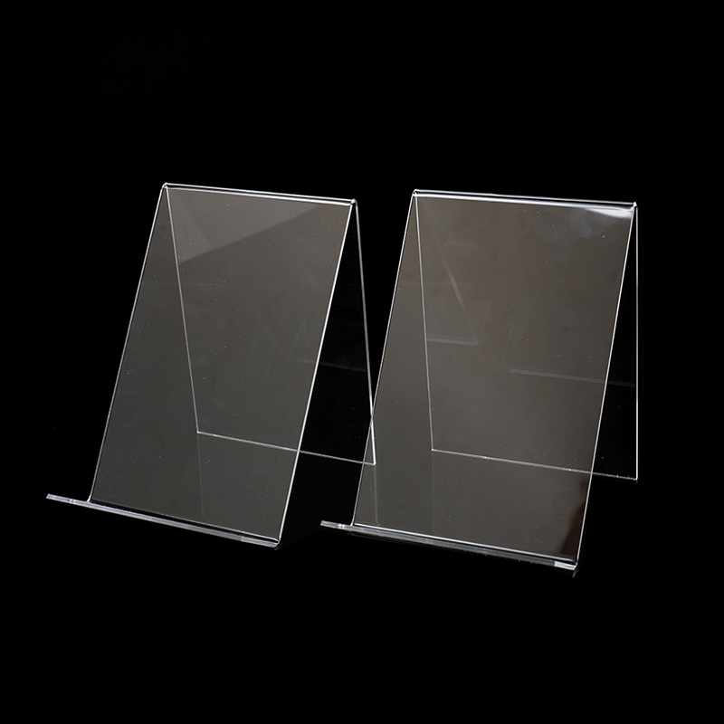 Clear Acrylic Book Stand Holder - 📚 Soporte acrílico para exhibición de