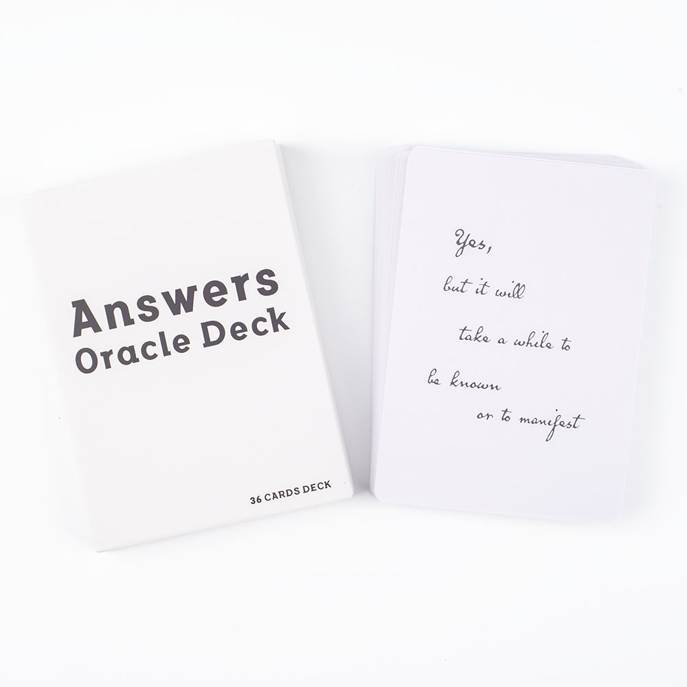 Respuestas, baraja de oráculo, - Tarot Deck With Guidebook reseña y precio
