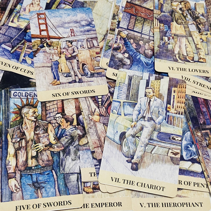 Cartas del Tarot City Labyrint - Tarot Deck With Guidebook reseña y precio