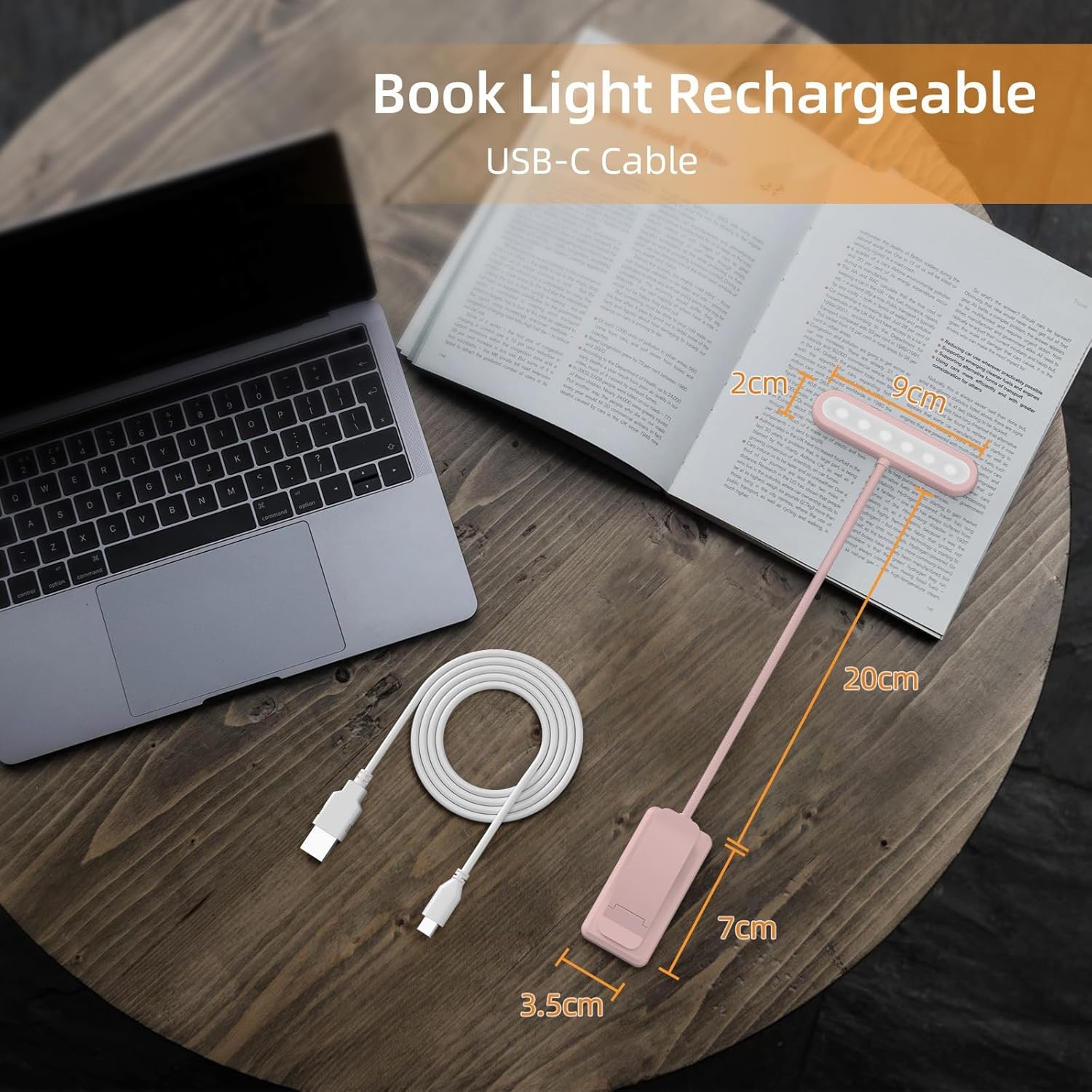 Lámpara de Lectura con Clip pa - Books reseña y precio