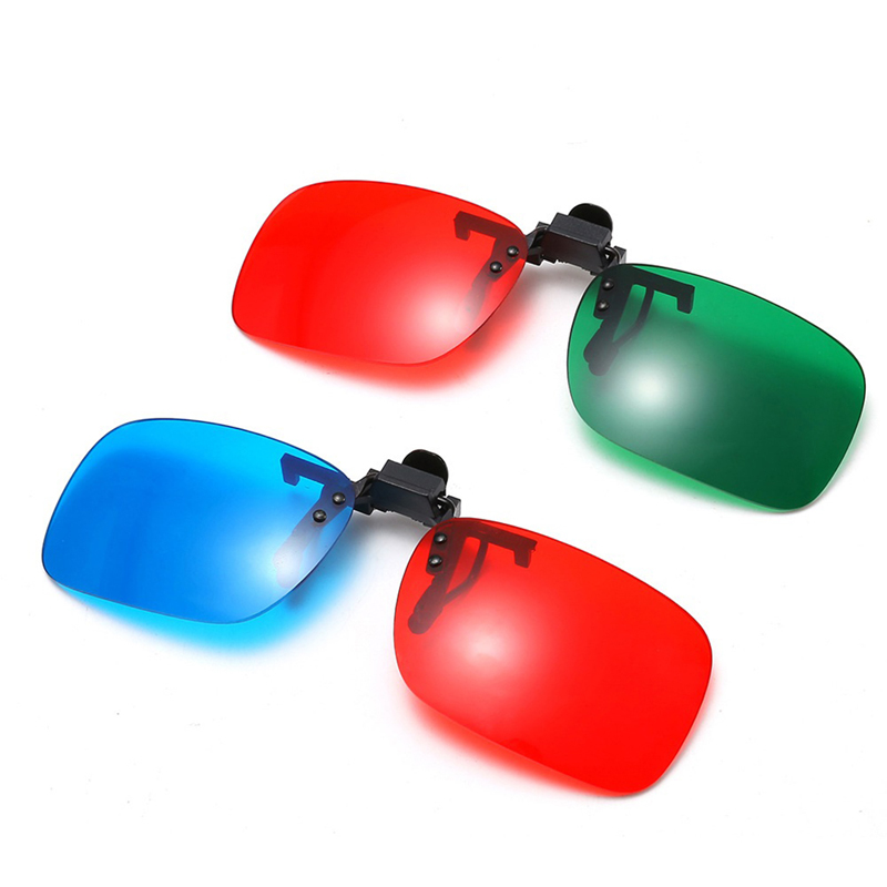 Nuevas gafas 3D rojas, azules  - Movies reseña y precio