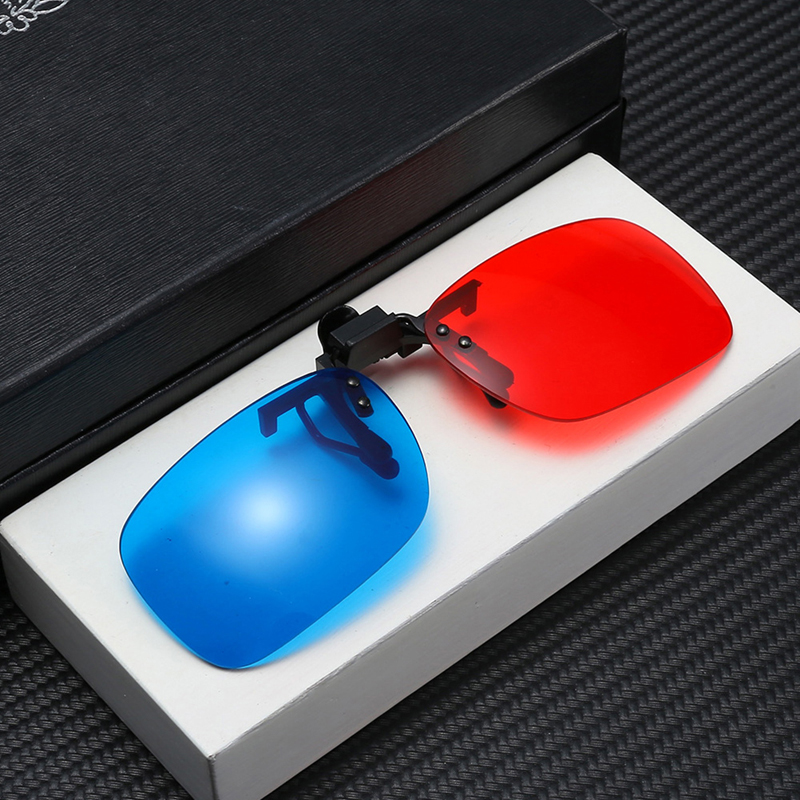 Nuevas gafas 3D rojas, azules  - Movies reseña y precio