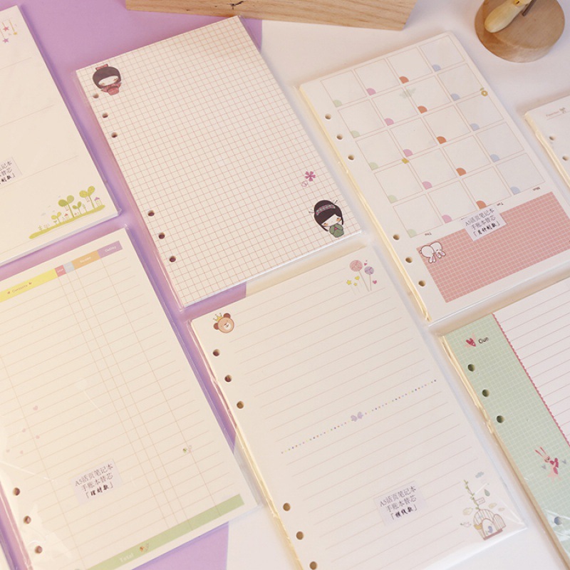 Kawayi-carpeta de hojas suelta - A5 Spiral Dotted Grid Notebook reseña y precio