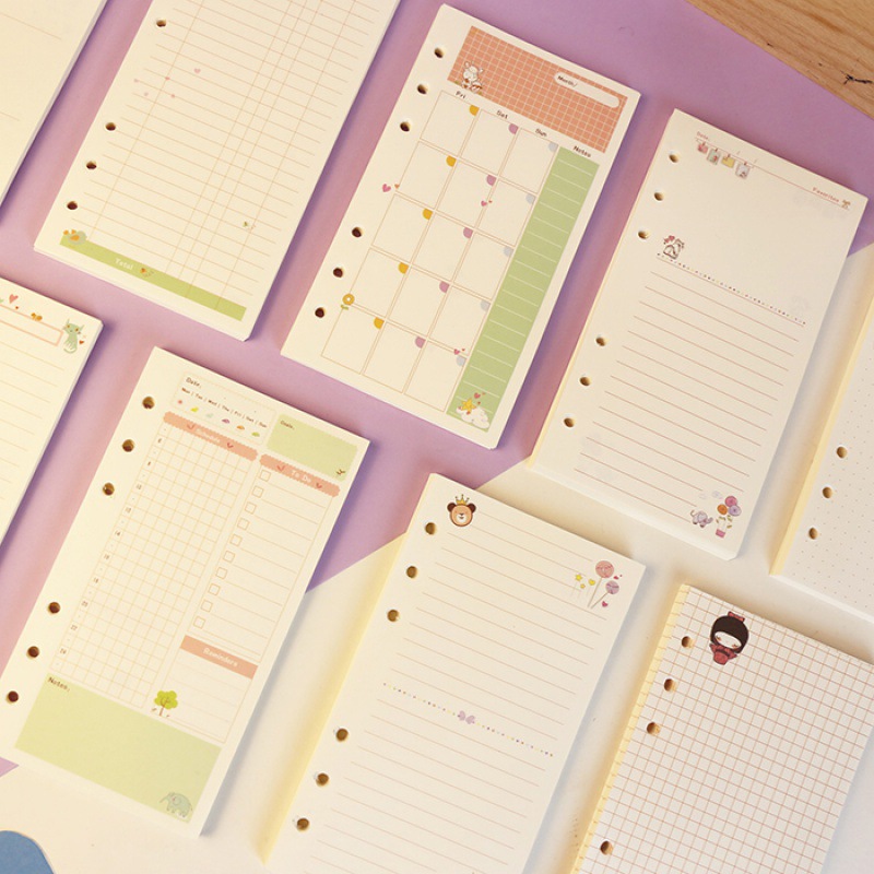 Kawayi-carpeta de hojas suelta - A5 Spiral Dotted Grid Notebook reseña y precio
