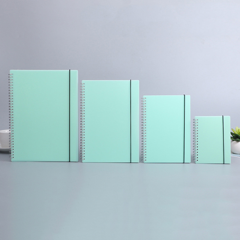 Cuaderno de bobina de libro en - A5 Spiral Dotted Grid Notebook reseña y precio