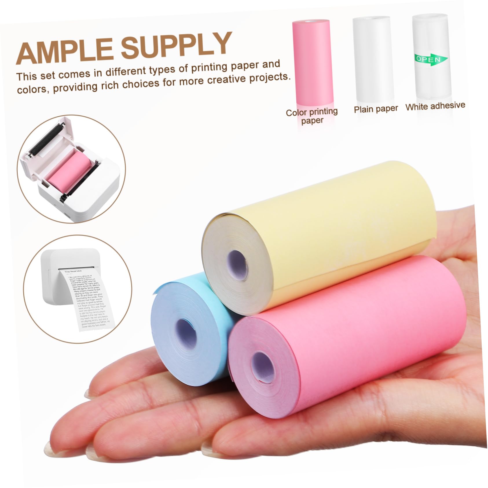 Papel Térmico para Mini Impres - Mini Pocket Thermal Printer Paper Roll reseña y precio