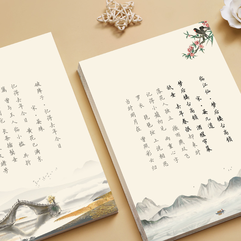 Cuaderno de caligrafía con dis - Chinese Calligraphy Practice Book reseña y precio