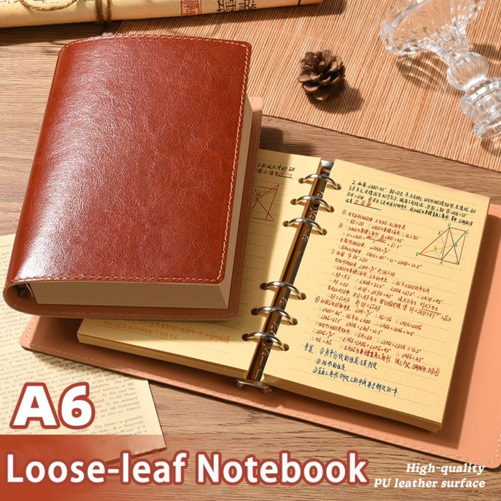 Nuevo Cuaderno A5/A6 de Hojas  - Vintage Leather Journal Notebook reseña y precio