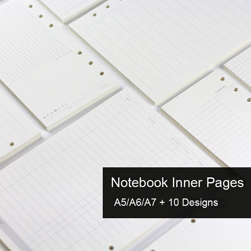 45 hojas A5 A6A7, recambio de  - A5 Spiral Dotted Grid Notebook reseña y precio