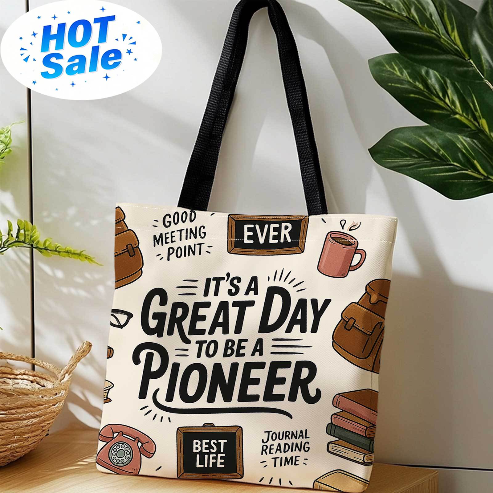 Bolsa de compras con estampado - Books reseña y precio
