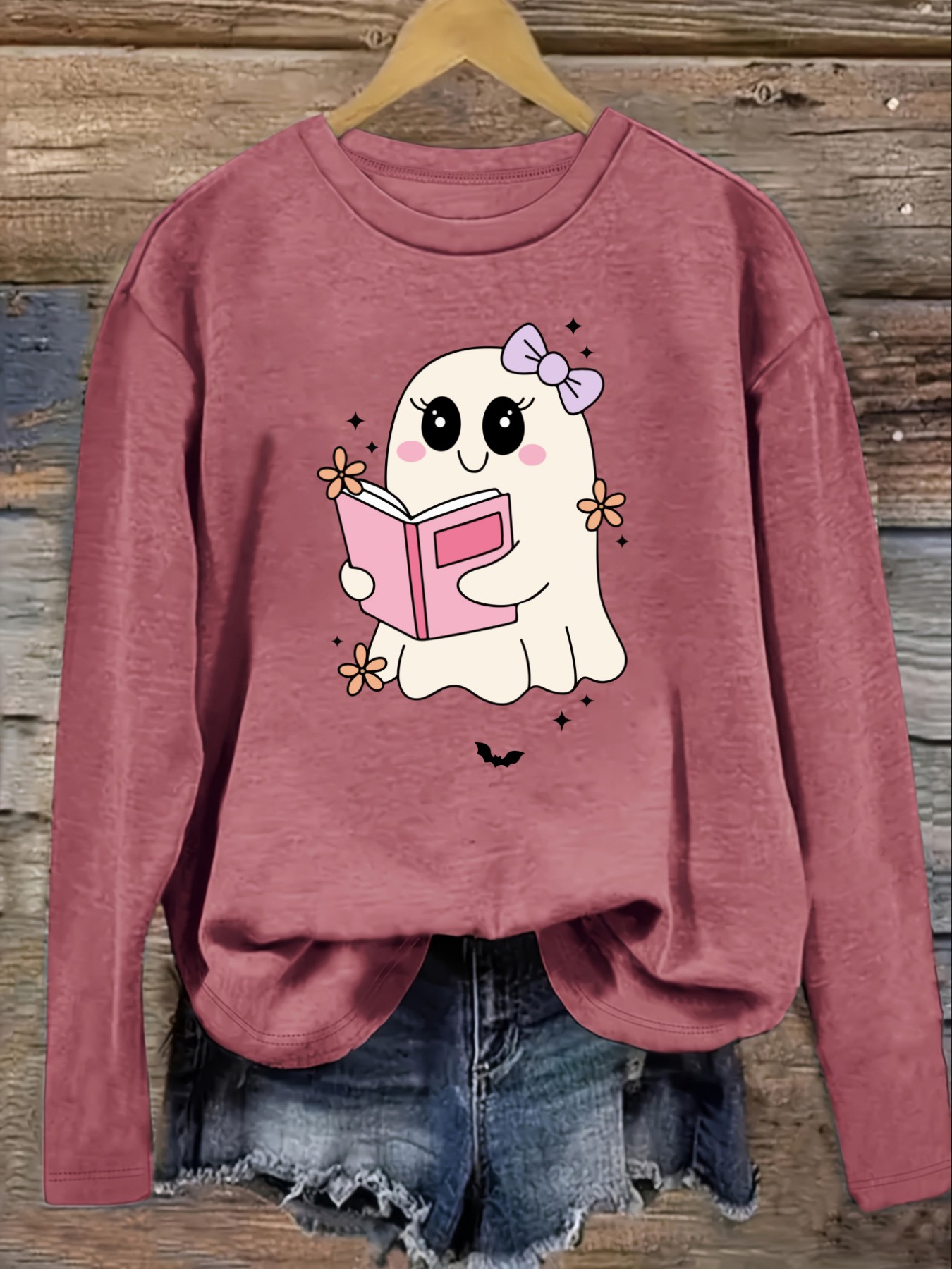 Camiseta Casual de Manga Larga - Books reseña y precio