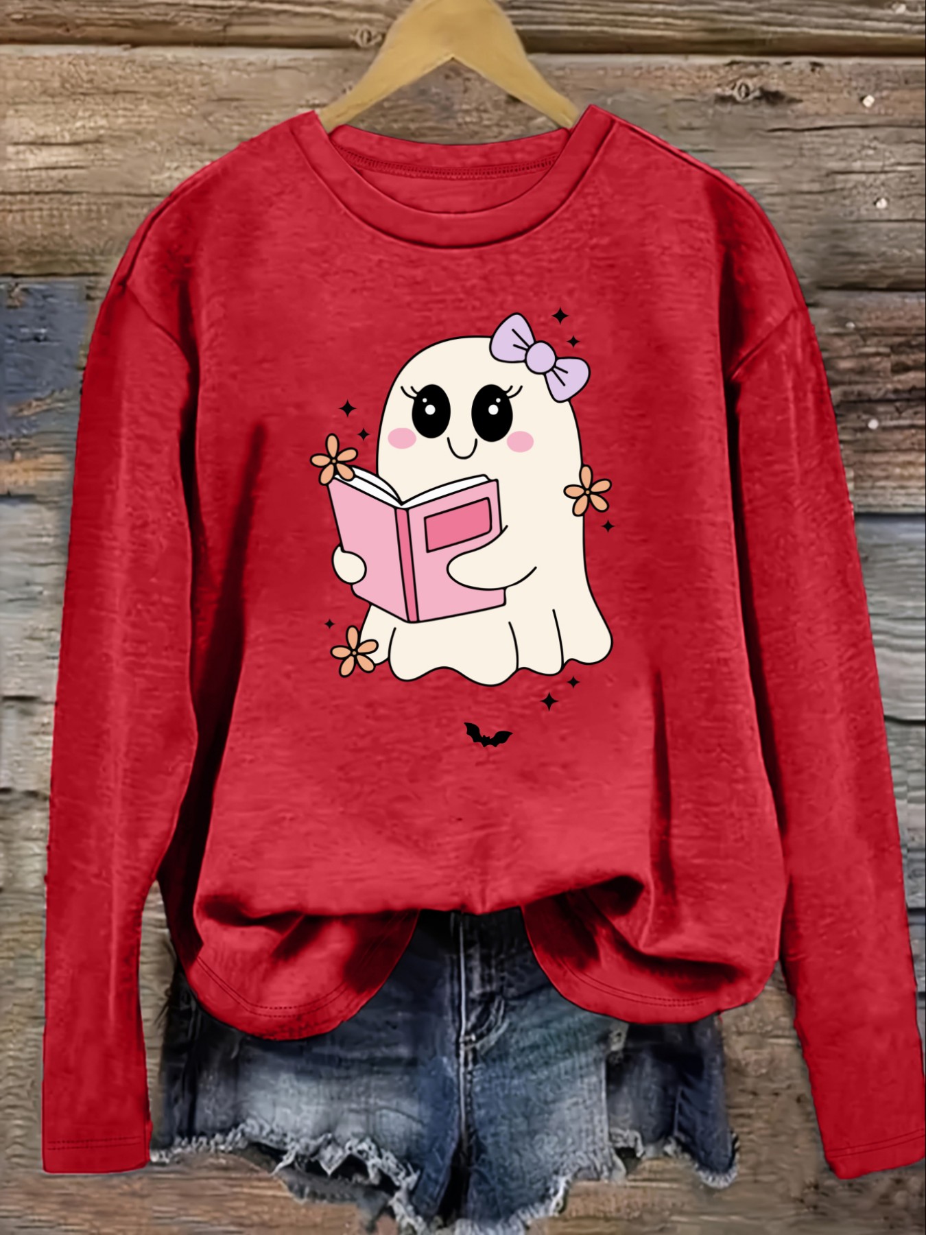 Camiseta Casual de Manga Larga - Books reseña y precio