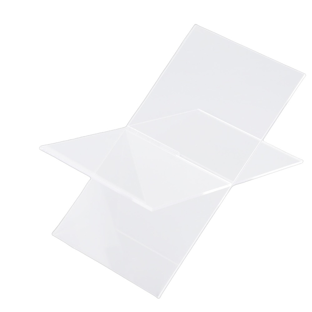 1 set de soporte para libros d - Clear Acrylic Book Stand Holder reseña y precio