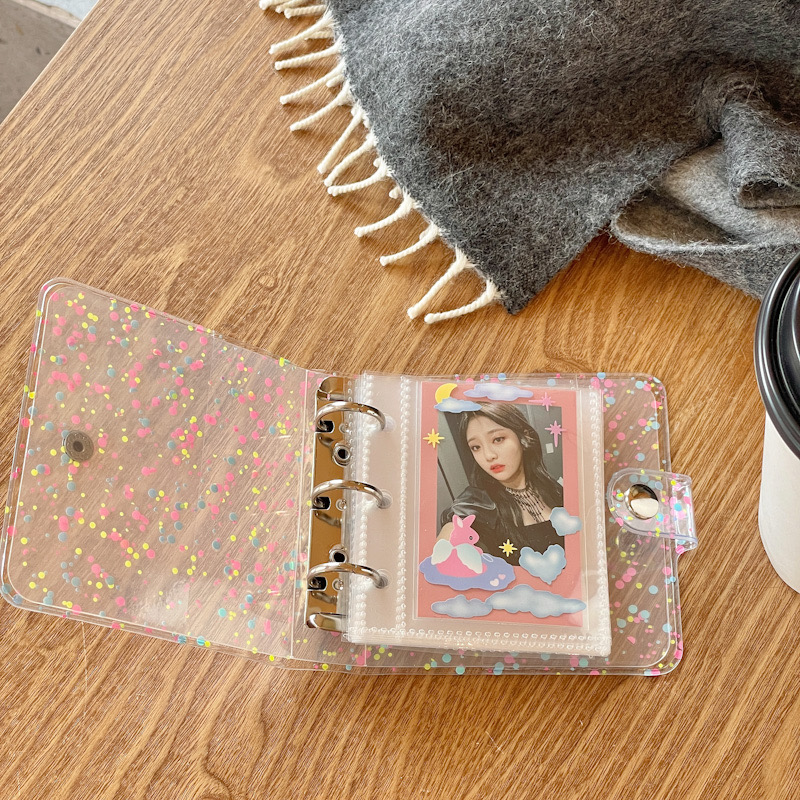 MINKYS-libro Kawaii Bling Star - Kpop Photo Card Binder 3 Inch reseña y precio