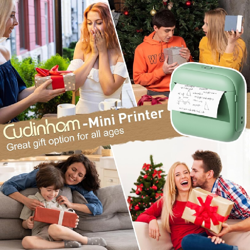 Mini Impresora Térmica Bluetoo - Mini Pocket Thermal Printer Paper Roll reseña y precio