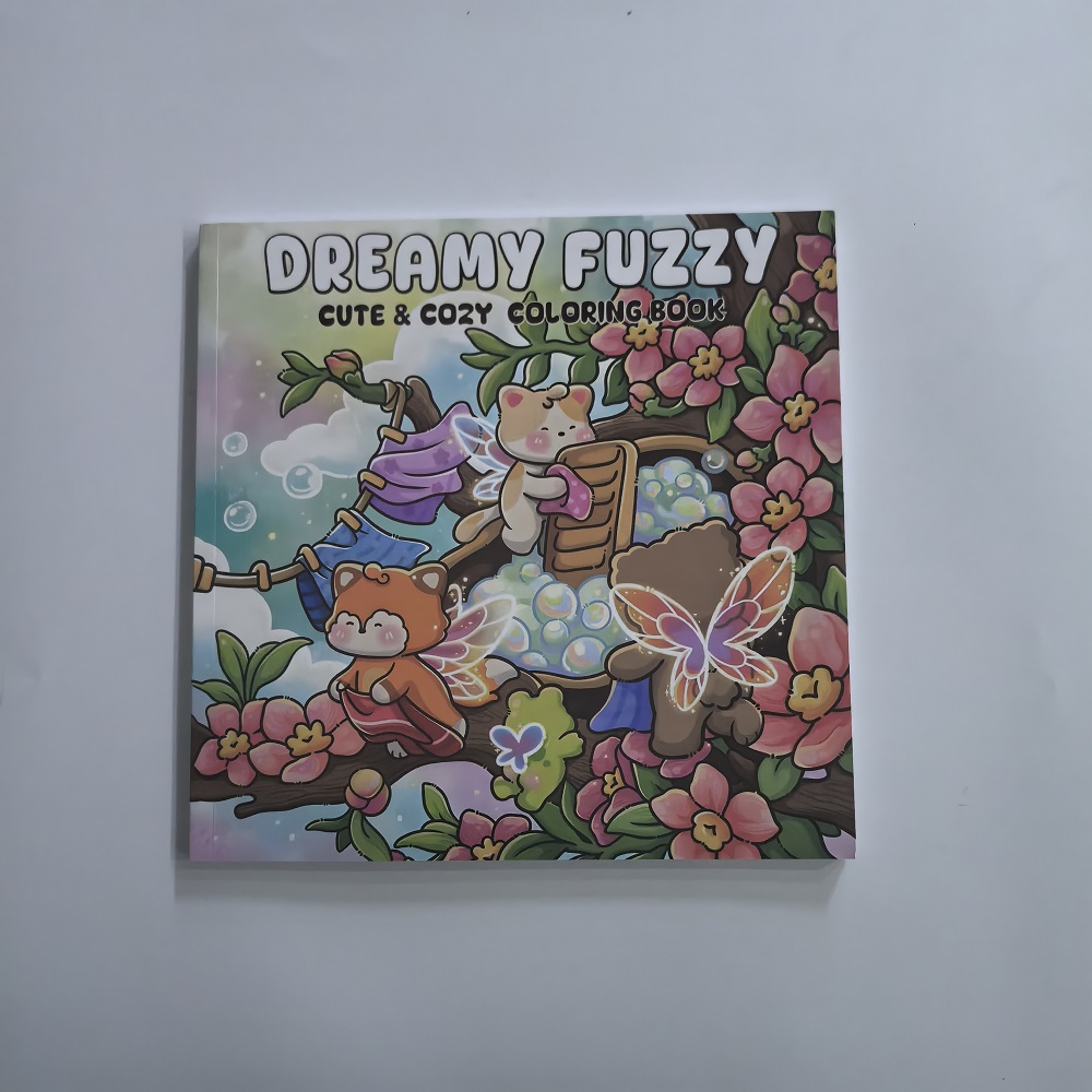 Libro para colorear Dreamy Fuz - Adult Coloring Book Stress Relief reseña y precio