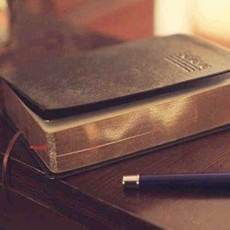 Cuaderno de la Biblia de cuero - Vintage Leather Journal Notebook reseña y precio