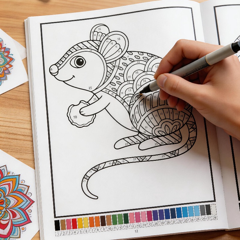 Libro de Colorear para Adultos - Adult Coloring Book Stress Relief reseña y precio